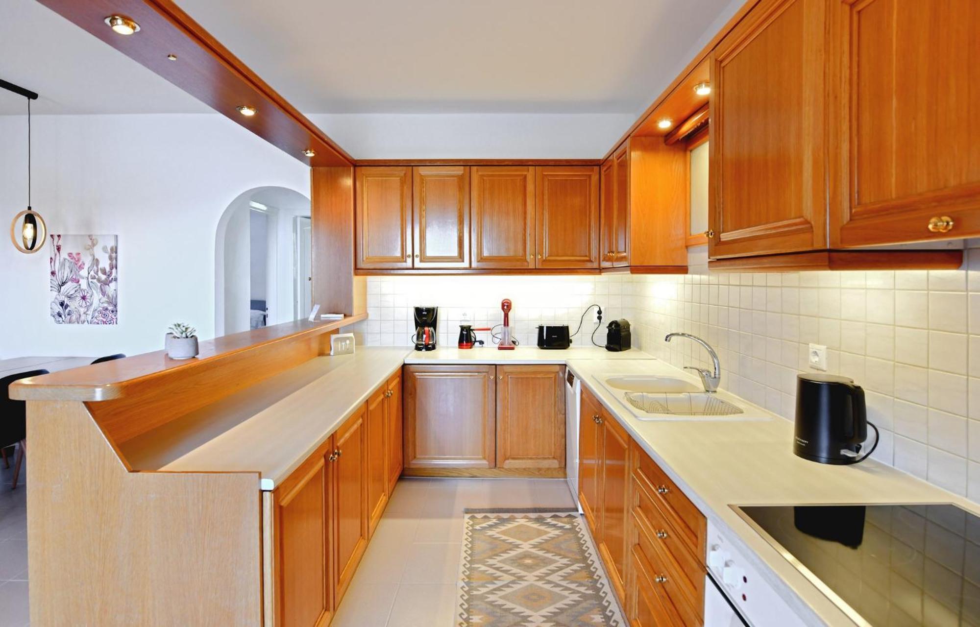Amazing 2 bedroom apartment overlooking the Marina at Vourkárion Buitenkant foto